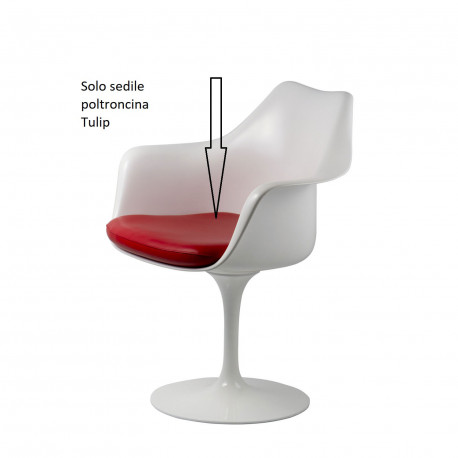Solo sedile per poltroncina Tulip
