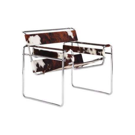 Ricambi Poltrona Wassily Rivestimento in pony 100% italiana